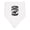 White and Black, variant on Inktastic Future Cornhole Champ Lawn Game Baby Bandana Bib
