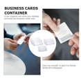 thumbnail image 3 of Miangastore Transparent Storage Box for Cards Rectangular 3Pcs 9.1x4.1in, 3 of 8
