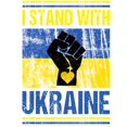 thumbnail image 3 of CafePress - Support Ukraine I Stand With Ukraine P Pajamas - Women's Short Sleeve Print T-Shirt and Pants Dark Cotton Pajama Set, 3 of 7