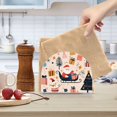 thumbnail image 2 of Yayeee Napkin Holder for Table Set of 2 Kitchen Paper Tissue Organization, Beige Christmas Santa, 2 of 8