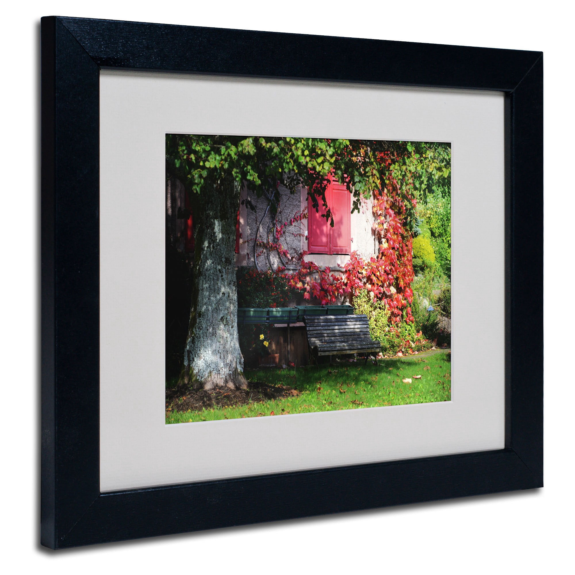 Trademark Fine Art "Parenthesis" Canvas Art by Philippe Sainte-Laudy, Black Frame