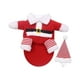thumbnail image 5 of Ropa navideña para mascotas, traje navideño para mascotas con sombrero, linda ropa de Papá Noel XS, 5 of 9