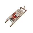 thumbnail image 4 of Merry Christmas Wooden Santa Sleigh Hanger, 4 of 4