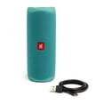 thumbnail image 3 of JBL Flip 5 Teal Bluetooth Speaker w/divvi! Hardshell Case Kit, 3 of 7