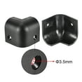 thumbnail image 4 of Speaker Corner Protectors Cabinets Edge Corner Speakers Stackable Guard Wrap Angle Case Protection 4pcs, 4 of 5