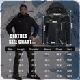 thumbnail image 5 of TACVASEN Men's Winter Ski Snow Jackets Heavyweight Waterproof Warm Fleece Hiking Coat with Hood Multi-Pockets Black XL, 5 of 7