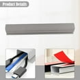 thumbnail image 6 of LeeQinersw 5Pcs Under Desk Cable Management Shelf Computer Desk Cord Holder for Bedroom Grey, 6 of 7