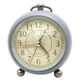 thumbnail image 3 of Silent Bedside Table Desk 1.3-1.5V Battery Drive Wall Clock - Blue, 3 of 4