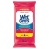 (4 pack) (4 pack) Wet Ones Antibacterial Hand Wipes, Fresh Scent, 20 Ct Travel Pack