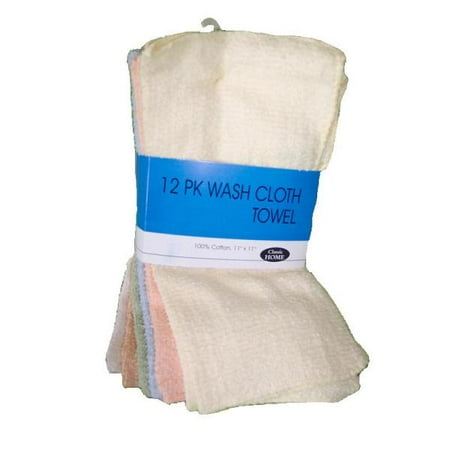 Ddi 12pk Solid Wash Cloth (pack Of 48)