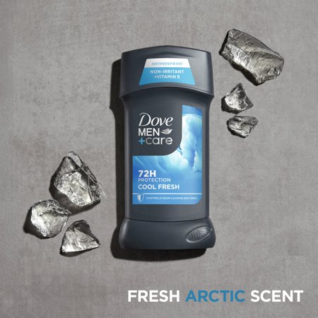 DOVE MEN+CARE ANTIPERSPIRANT DEODORANT FOR MEN AQUA SCENT, COOL FRESH, 2.7 OZ