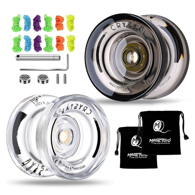 Yoyo MAGICYOYO K2 Crystal, paquete de 2 unidades para niños y principiantes