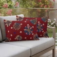 thumbnail image 4 of 4th of July Pillow Covers 2 Pack USA Flag Sunflower Pillowcase Waterproof Outdoor Throw Pillow Cover for Patio Balcony Rectangular Cushion 20”x12”, 4 of 9