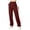 *Wine, variant on VBVC Women's Pull-On Cargo Pants,Straight-Leg Hiking Joggers For Women,Ladies Lightweight Travel Trousers with Zip Pockets,Army Green,S-2XL