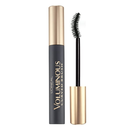 L'Oreal Paris Voluminous Original Curved Brush Mascara, Black, 0.28 fl. (Best Black Mascara 2019)