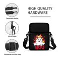 thumbnail image 7 of FUIALDOLG Satchel Crossbody Bag for Travel Shopping, Zippered 2-Layer over Shoulder Bags for Women Halloween Ghost Crossbody Bag, 7 of 7