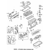 Genuine OE Mitsubishi Upper Timing Cover - MD160683