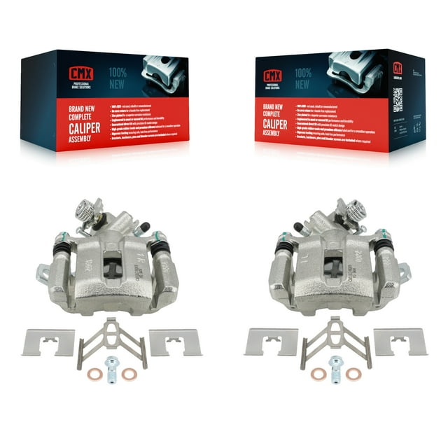 CMX Rear Disc Brake Caliper Assembly Left Right Side (Driver Passenger) Kit for Car Honda Civic Acura EL RSX KBC-100431