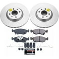 thumbnail image 2 of PowerStop Front Geomet Coated Brake Rotor and Pad Kit Fits: FIAT Select Models CRK7168, 2 of 5