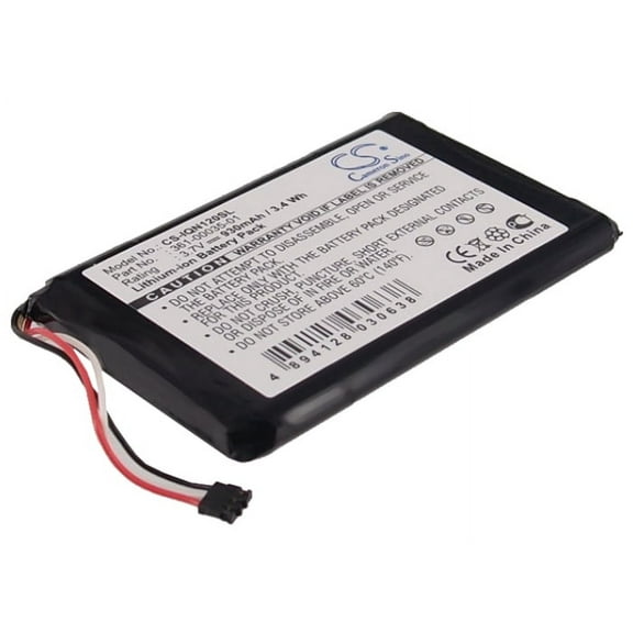 Replacement Battery for Garmin Nuvi 1205W,Nuvi 1250,Nuvi 1255W,Nuvi 1260,Nuvi 1260W,Nuvi 140T,Nuvi 150T,Nuvi 2595LM,Nuvi 2595LMT,361-00035-01,3.7V/930mAh