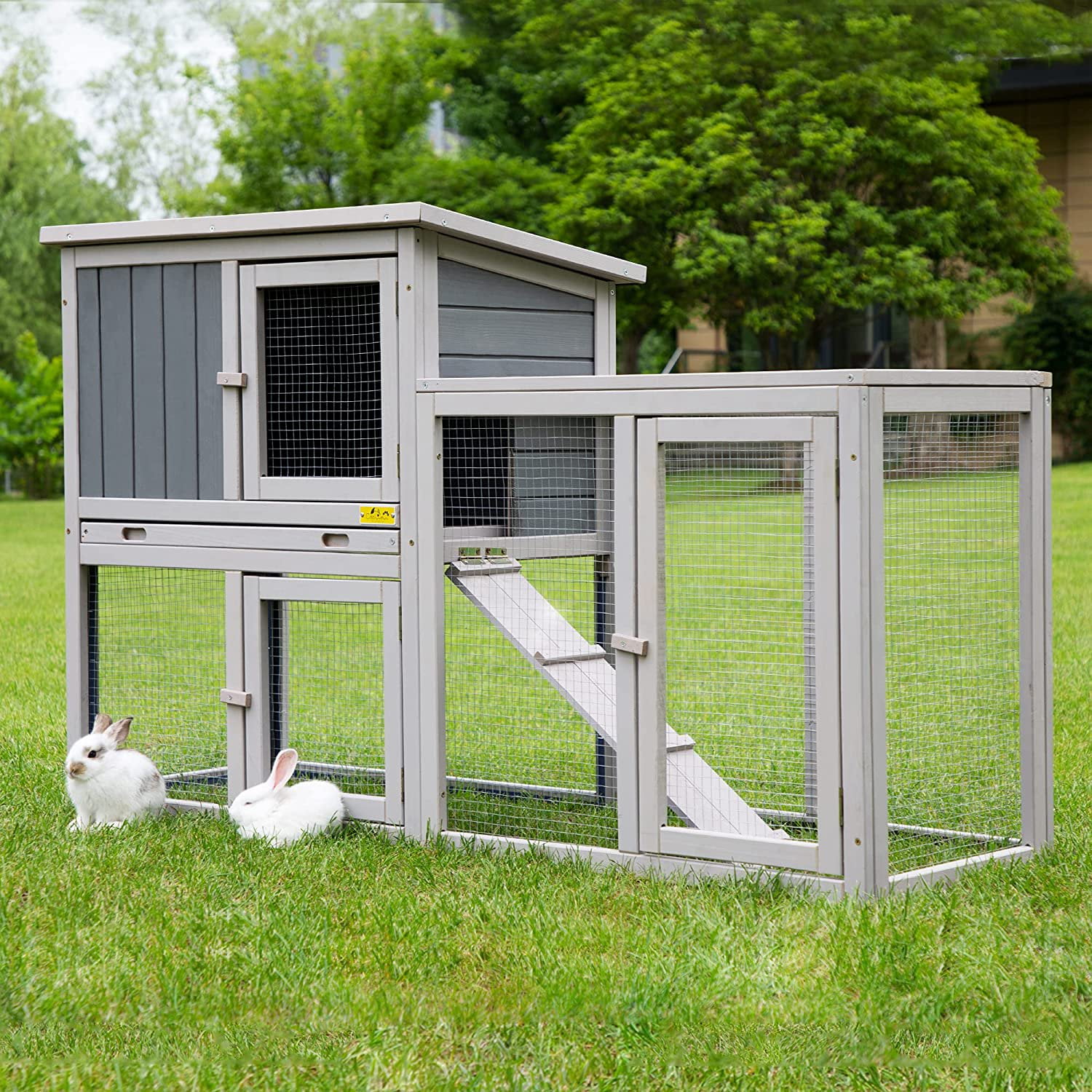 fence for rabbit cage