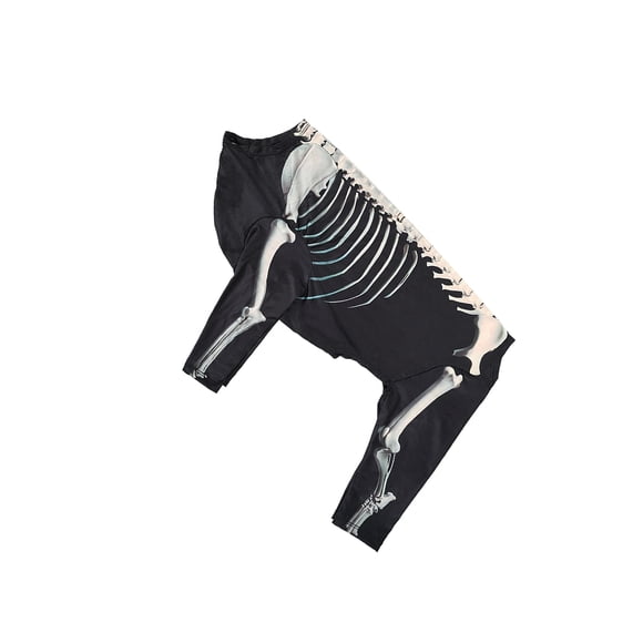 braveheart Halloween Skeleton Dog Costume Pet Costume 3XL Puppy Kitten for Festival Holiday