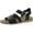 Black, variant on Womens Island Glow Ankle Strap Sandal