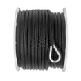 thumbnail image 2 of Seachoice Boat Anchor Rope, Double-Braid, Nylon, Achor Line, 1/2 In. X 150 Ft., Black, 2 of 4