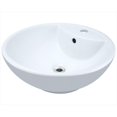 thumbnail image 1 of Polaris V2702-W White Porcelain Vessel Sink, 1 of 1