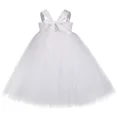thumbnail image 5 of Vestido de tutú fantasma para niñas con diadema, disfraz de fantasma malvado blanco y negro para Halloween, para niñas, vestidos de fiesta de carnaval, 5 of 5