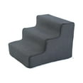 thumbnail image 4 of Dog Stairs Ladder Cat Ramp Pet Stairs Steps Versatile for Indoor Outdoor Use S 3 Step Dark Grey, 4 of 8