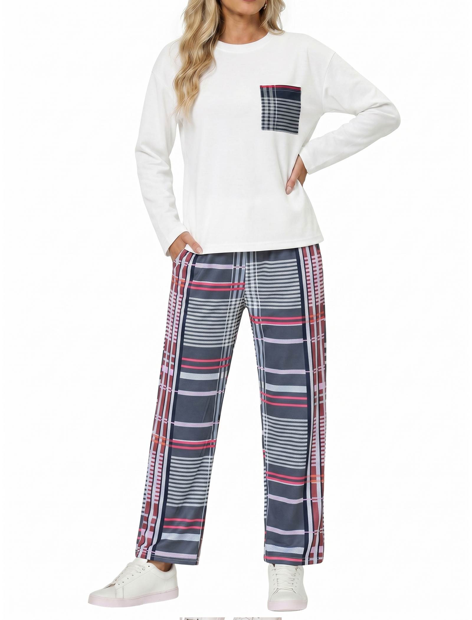 OYYN Women's 2-Piece Casual Tracksuit Set photo 2