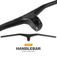 thumbnail image 2 of Carbon Integrated Handlebar For MTB Handlebars Stem 28.6mm 17Degree Bicycle Parts ,Long Lasting, 2 of 7