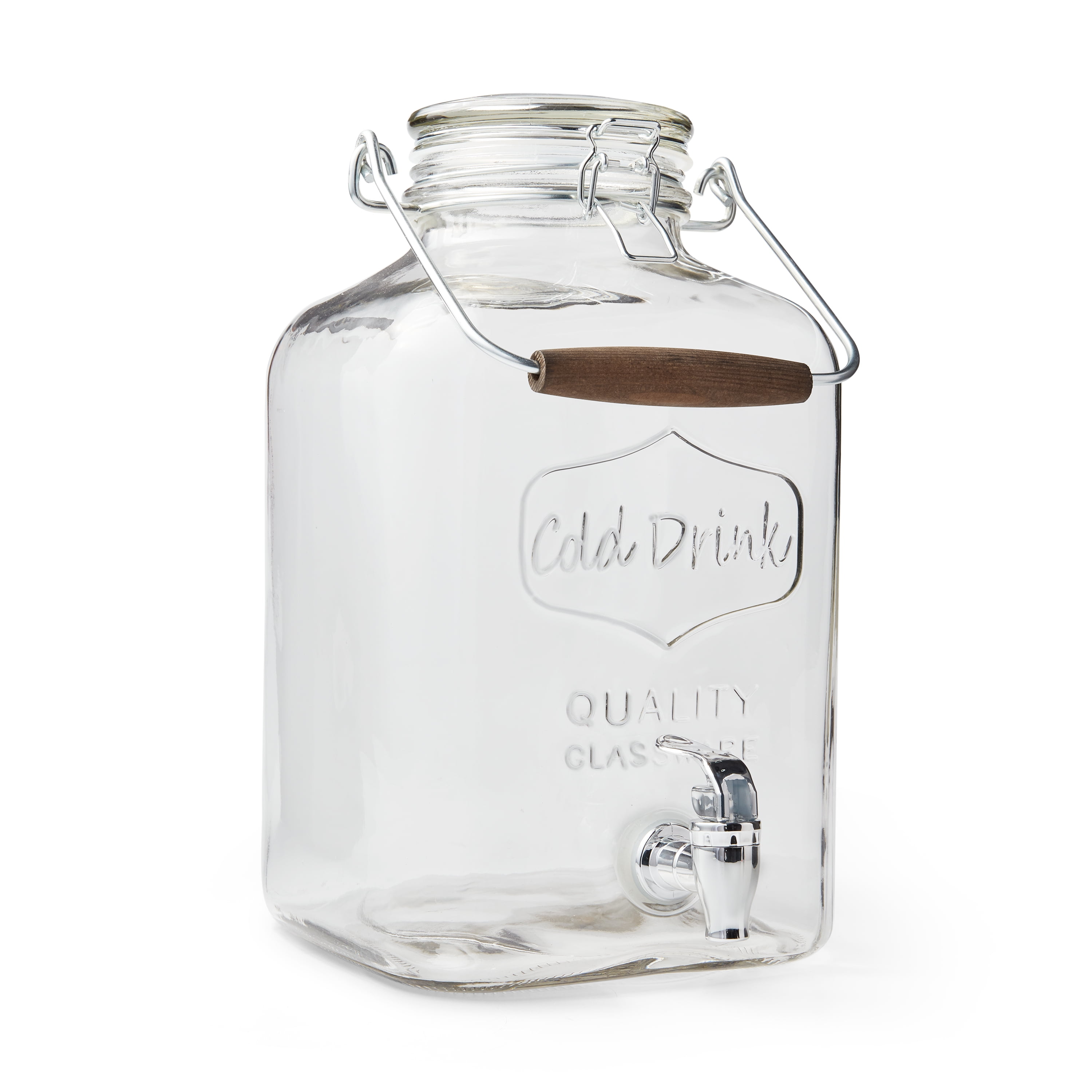 Miele Acrilico Dispenser sciroppo Vaso con Miele Verticale Contenitore Anti-Goccia di Miele Dispenser Jar Syrup Juice Dispenser 