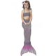 thumbnail image 1 of Traje de baño para niñas, conjunto de Bikini con cola de sirena, disfraces de juego de rol, trajes de baño APurple4-5 años, 1 of 5