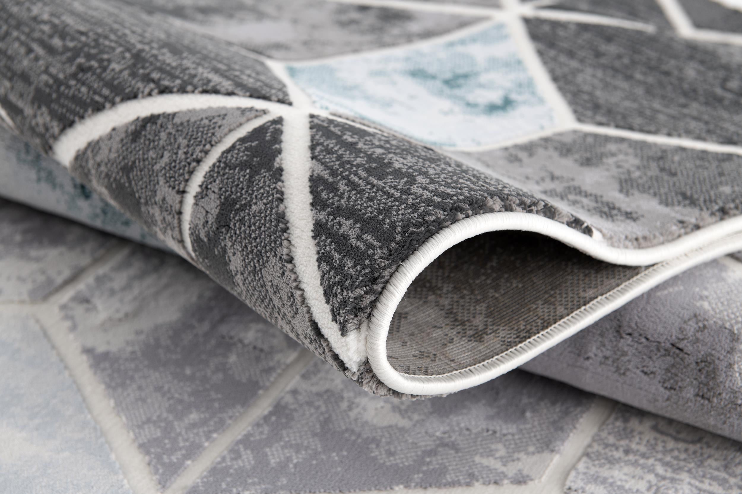 Rug Branch Oasis Collection Modern Geometric Area Rug