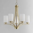 thumbnail image 4 of 20035SWSBR Maxim Lighting Deven - 5 Light Chandelier In Modern Style-23 Inches Tall and 24 Inches Wide-Satin Brass Finish    -Traditional Installation, 4 of 5