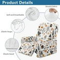 thumbnail image 5 of FOR U DESIGNS Leaf Irregular Print Recliner Chair Covers 4-Pieces Stretch Recliner Couch Covers Comfortable Sofa Couch Cover Furniture Protector Home Decor Accessories, 5 of 8