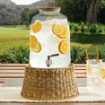 Better Homes & Gardens Rattan 11" Beverage Dispenser Stand