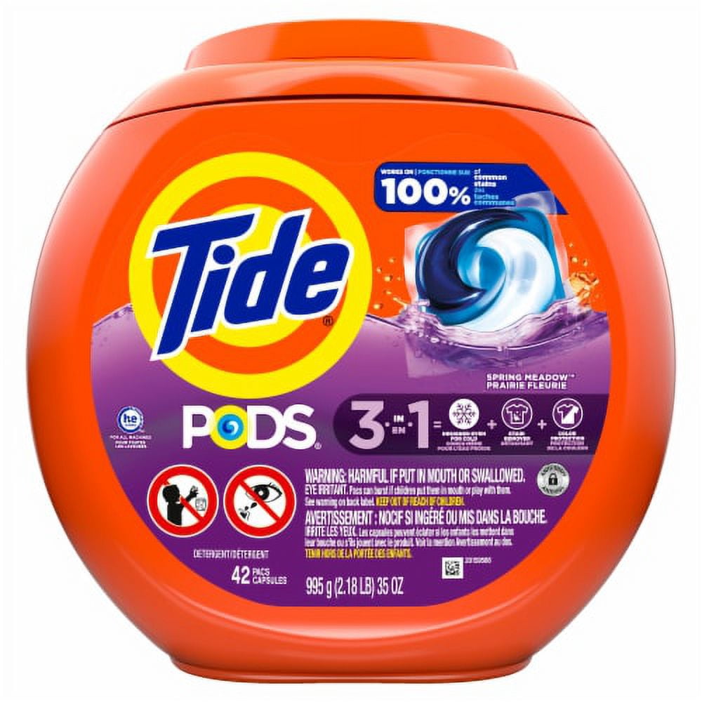 2X - Tide Pods Spring Meadow Laundry Detergent Pods