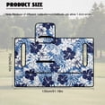 thumbnail image 6 of Uorisanigo Golf Cart Seat Covers Non-Slip Blue Hibiscus Flowers Golf Cart Seat Towel Blanket Soft and Comfortable Accessories Suitable for EZGO, Club Car & More 2-Seat Carts, 6 of 6
