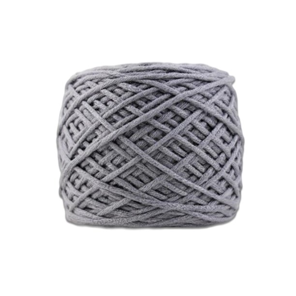 Bola de hilo de tejer hilos suaves de varios hilos bufanda cárdigan hilo tejido a mano suministros tejidos, gris claro Inevent HA008920-08