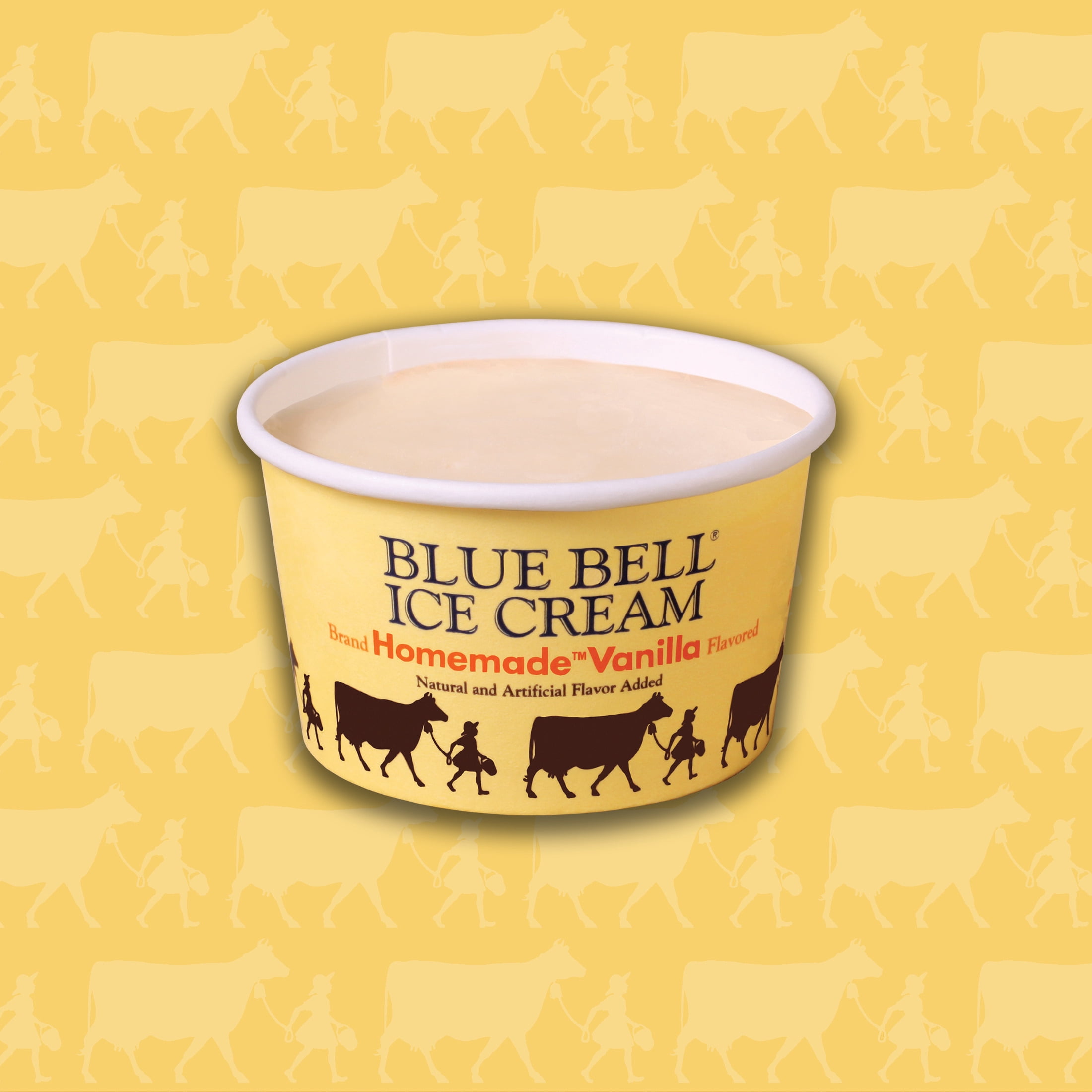 Blue Bell Homemade Vanilla Ice Cream Cups, 3.0 fl oz, 12 Count
