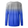 thumbnail image 4 of Camiseta de manga larga con cuello redondo y estampado divertido de Halloween para mujer Fridja fjkfkj899, 4 of 4