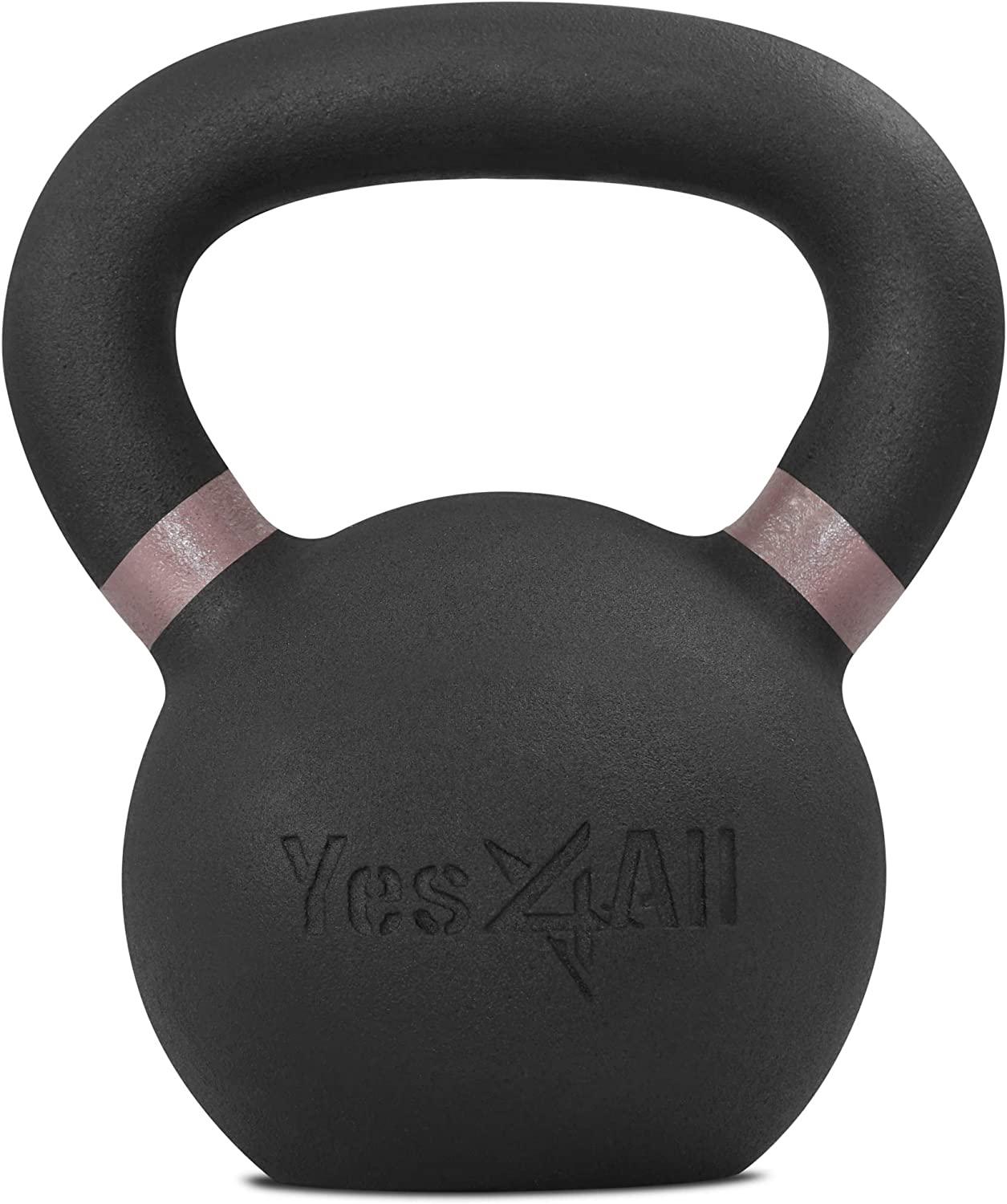 Yes4All 14kg / 31lb Powder Coated Kettlebell, Single - image 4 of 9