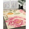 thumbnail image 3 of Ahgly Company Machine Washable Indoor Rectangle Contemporary Gold Area Rugs, 5' x 8', 3 of 7