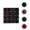 D, variant on 16 Pcs Velvet Christmas Balls Plastic Decorative Hanging Ornament Xmas Bulb Decorations