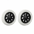 thumbnail image 1 of Heavy-Duty EVA Material Shopping Cart Wheels, Thicker Wheel Circumference Ensures Stability And Load Capacity For Your Grocery And Utility Carts, 1 of 4