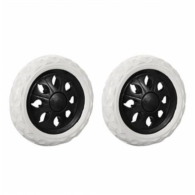 Heavy-Duty EVA Material Shopping Cart Wheels, Thicker Wheel Circumference Ensures Stability And Load Capacity For Your Grocery And Utility Carts