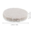 thumbnail image 2 of TABLETREANDS 24Ud Protectores Para Pies De Muebles En Fieltro Gris Claro Autoadhesivos Para Suelos De Madera, 2 of 6